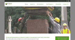 Desktop Screenshot of memorialrestorations.com